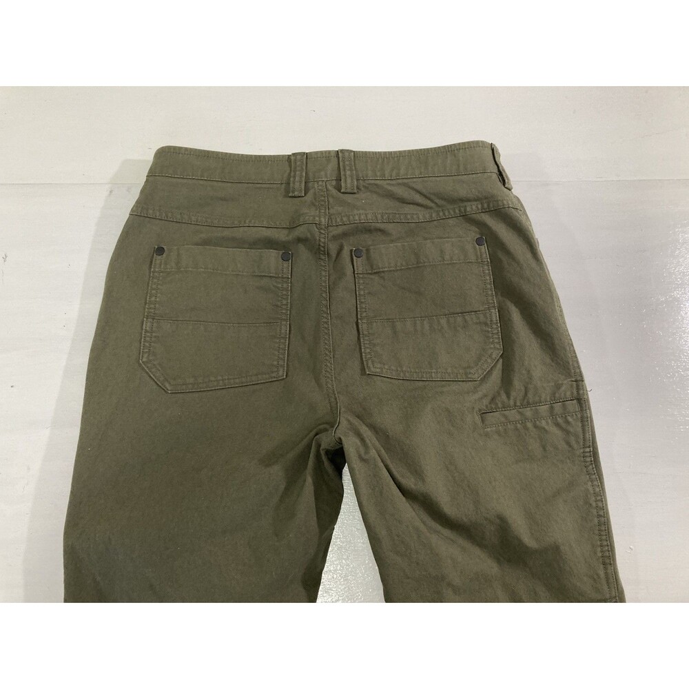 AKHG Alaskan Hardgear Pants Womens 10L Green Stone Run Relaxed 7 Pocket - Picture 7 of 15